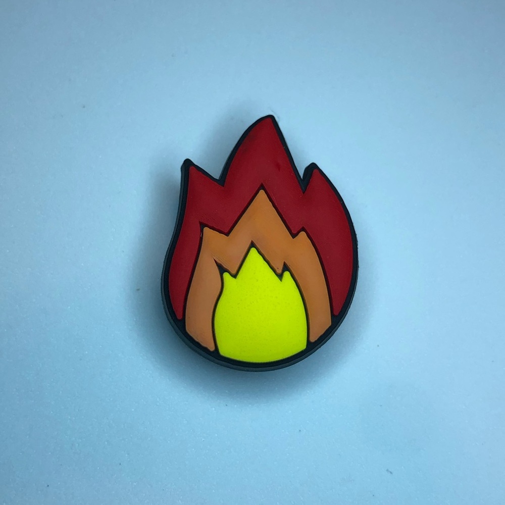 Fire Shoes Charm Jibbitz